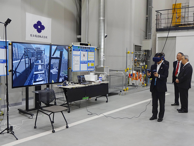 住友電設・川崎テクニカルセンター見学