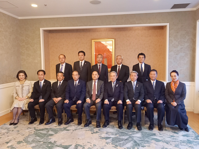 中国人民対外友好協会との懇談会