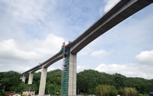 月舘高架橋（写真提供：鹿島建設（株））