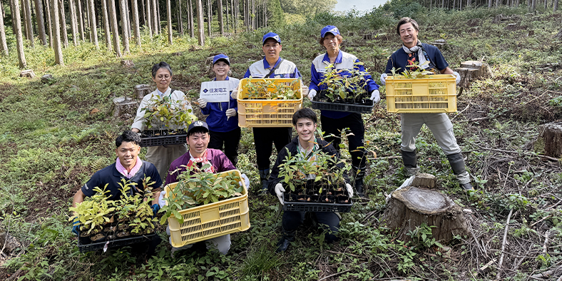 伊丹製作所が推進する地域と連携した環境保全活動