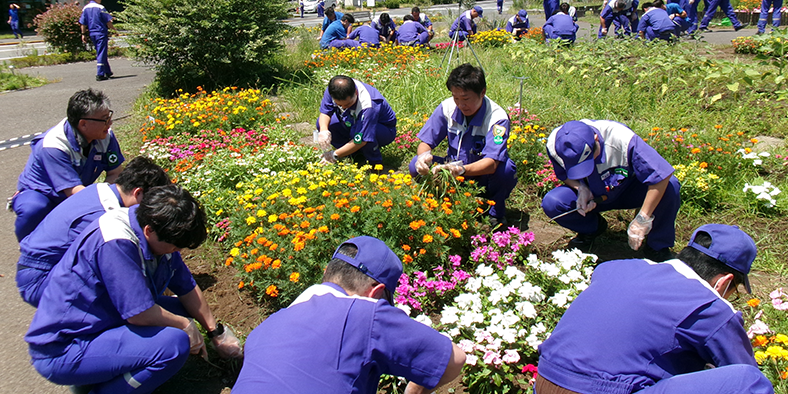 横浜製作所の「環境保全活動」を通じた地域貢献