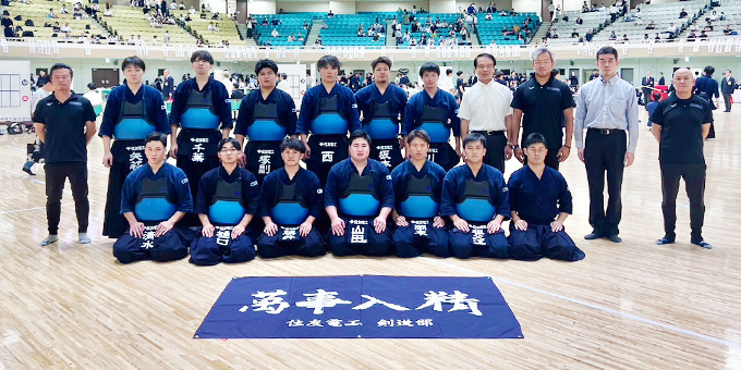 剣道部集合写真